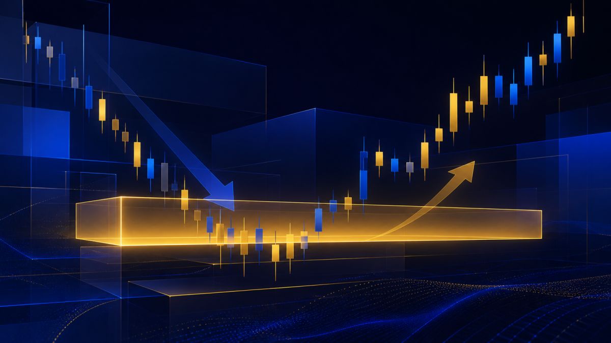 Diagram illustrating bullish and bearish order blocks with structural breaks and liquidity zones