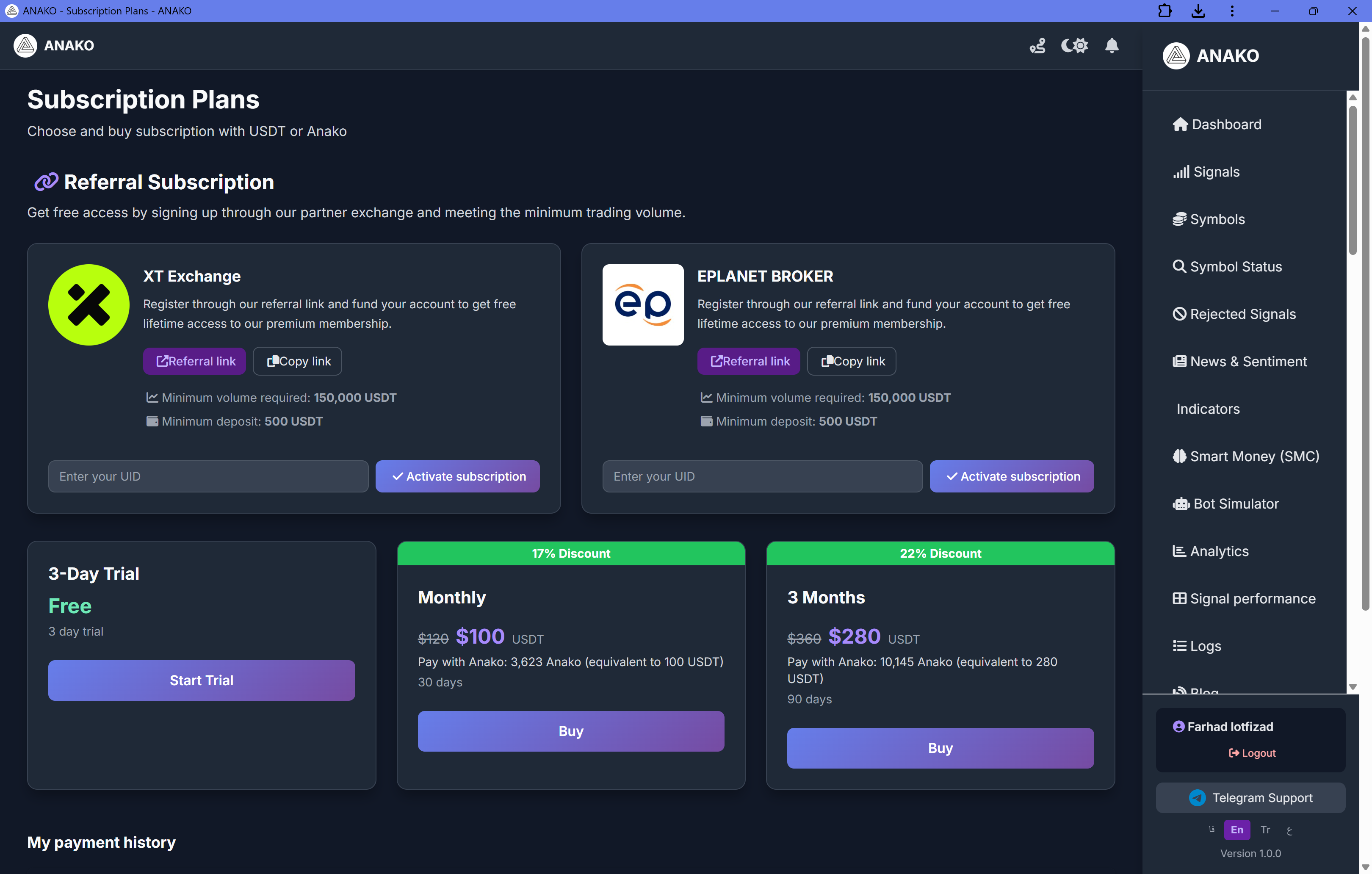 Subscription Plans Section Tutorial